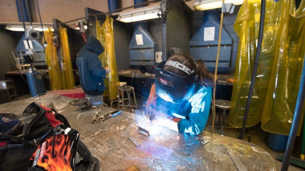 CETC Student Welding