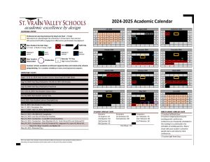 2024-2025 Academic Calendar Final Draft ENGLISH (1) – St. Vrain Valley Schools 2024-2025 Academic Calendar Final Draft ENGLISH (1) – St. Vrain Valley Schools