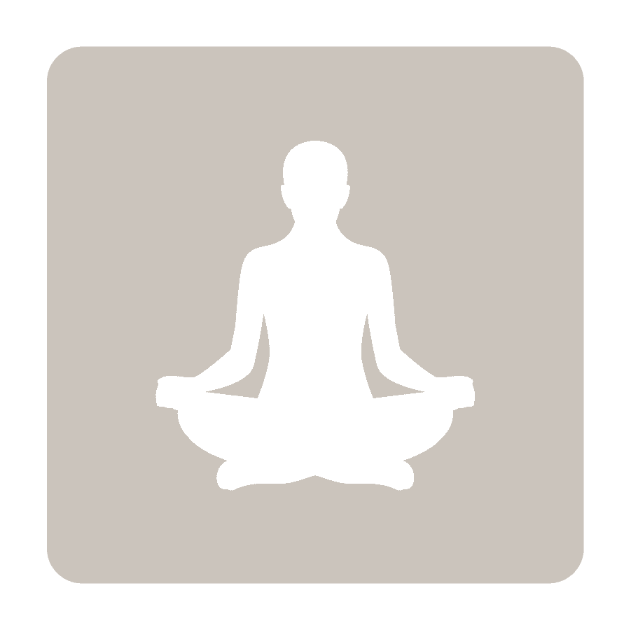 Sitting yoga pose representing spiritual wellness